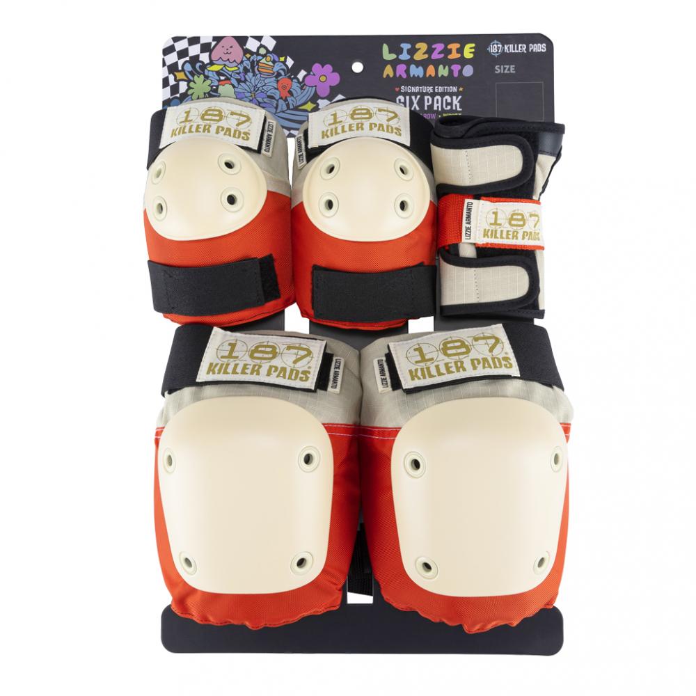 187 Killer Pads Adult Six Pack Set Lizzie