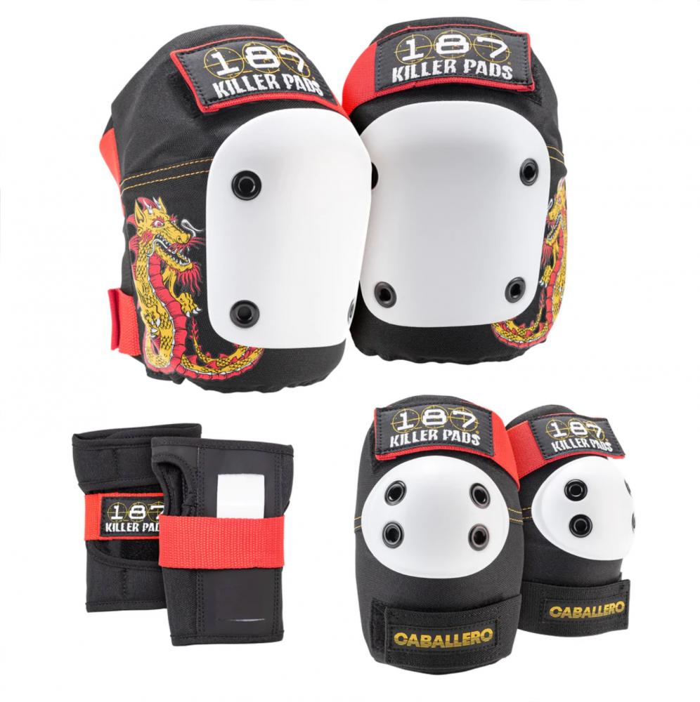 187 Killer Pads Adult Six Pack Set- Caballero