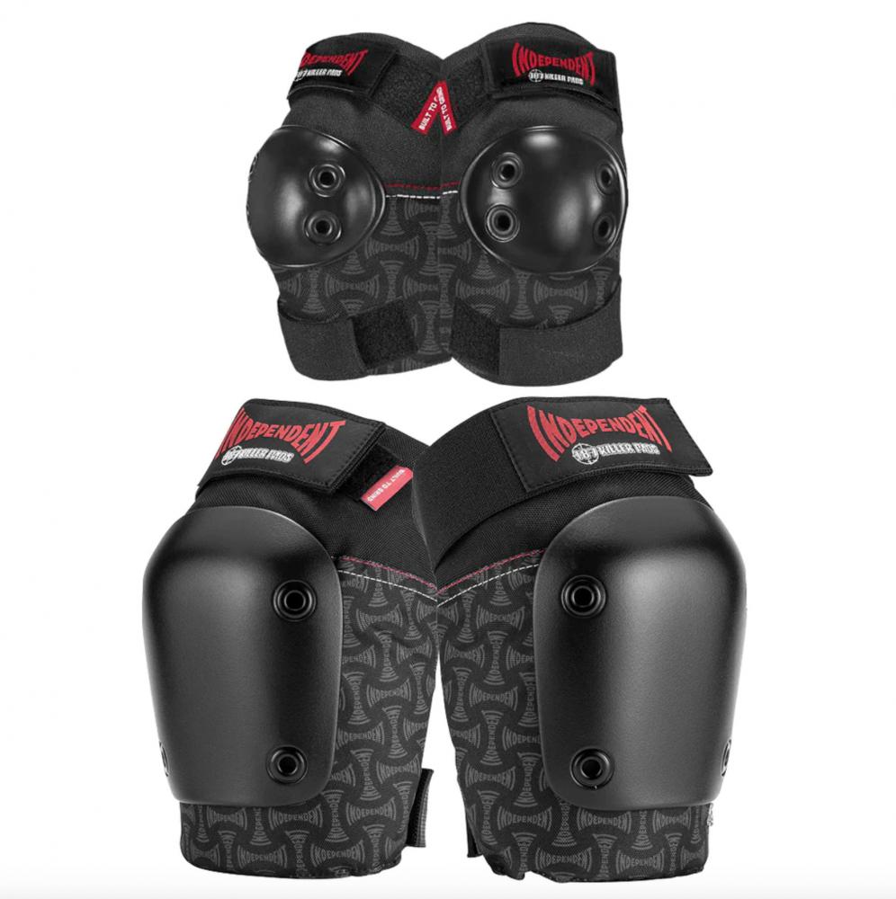187 x Independent Killer Pads Adult Combo Pack Knee & Elbow