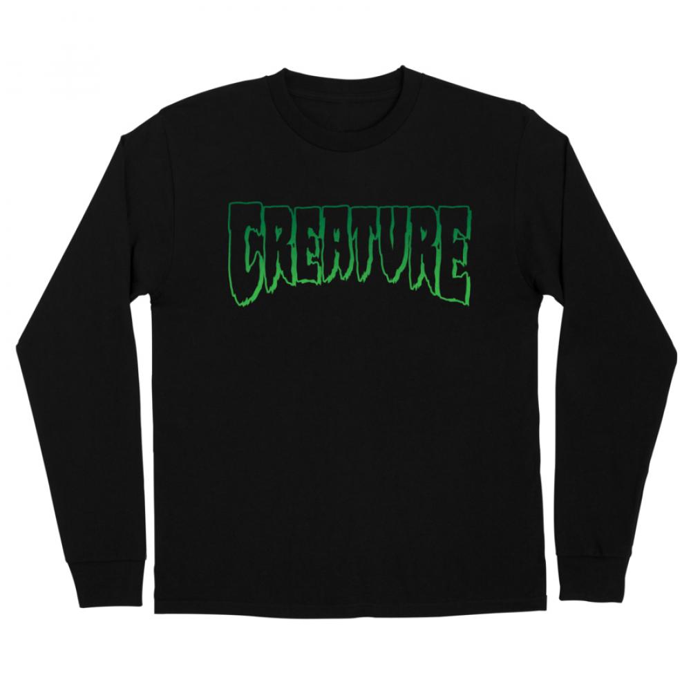 Creature LS T-Shirt Logo Outline