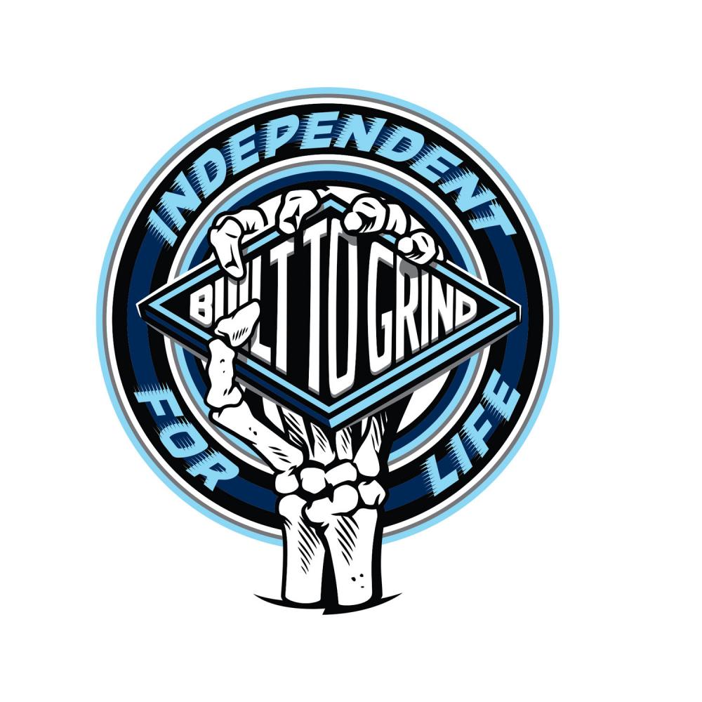 Independent Stickers For Life Clutch