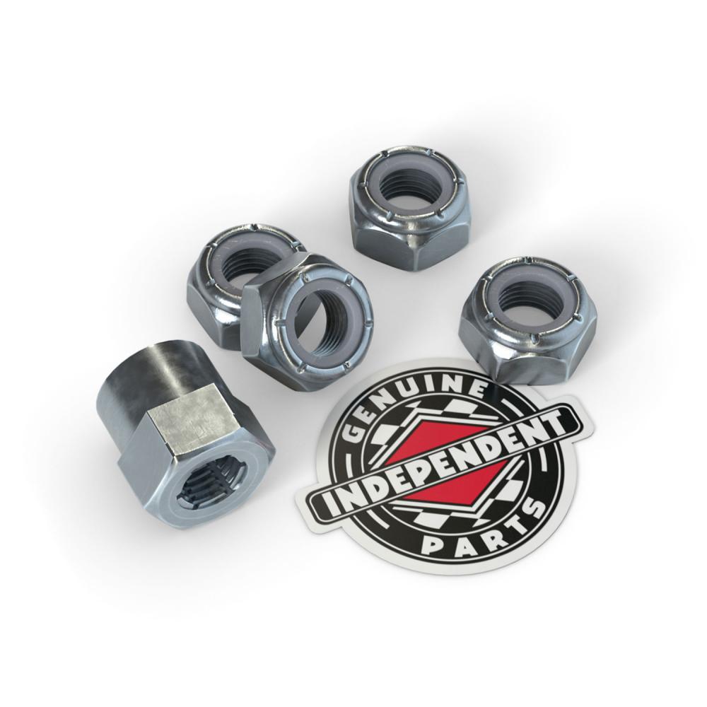 Independent Truck Tool Axle Rethreader + 4 Axle Nuts