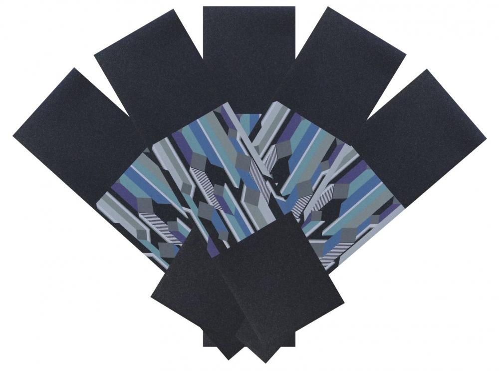 Jessup Griptape D.Wainwright Blue Glitch 5pk