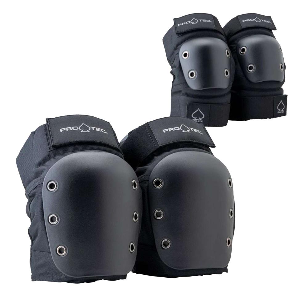 Pro-Tec Pads Street Knee/Elbow Pad Set Open