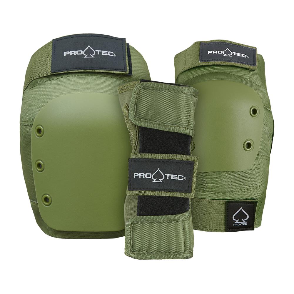 Pro-Tec Pads Street Adult 3-PK Pad Set Open