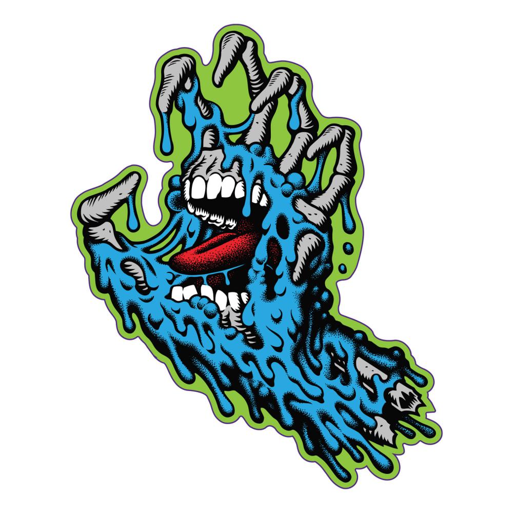 Santa Cruz Stickers Melting Hand