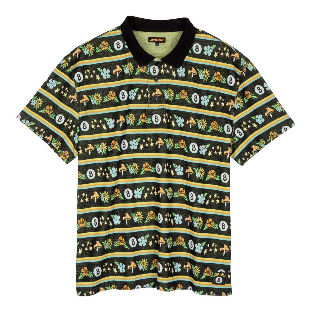 Santa Cruz Top Winkowski Trip Stripe Polo