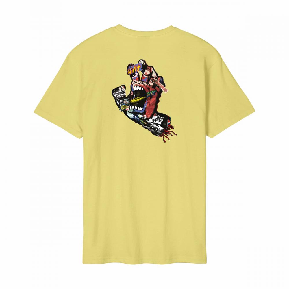 Santa Cruz T-Shirt Collage Hand T-Shirt