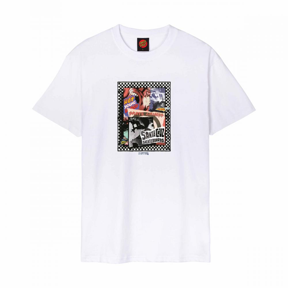 Santa Cruz T-Shirt Ad Collage Front T-Shirt