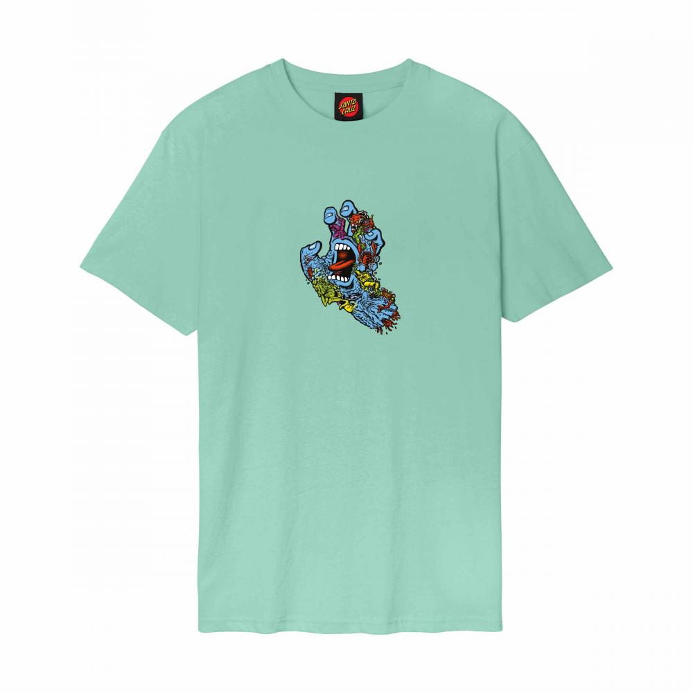 Santa Cruz T-Shirt Roskopp Screaming Five Frnt
