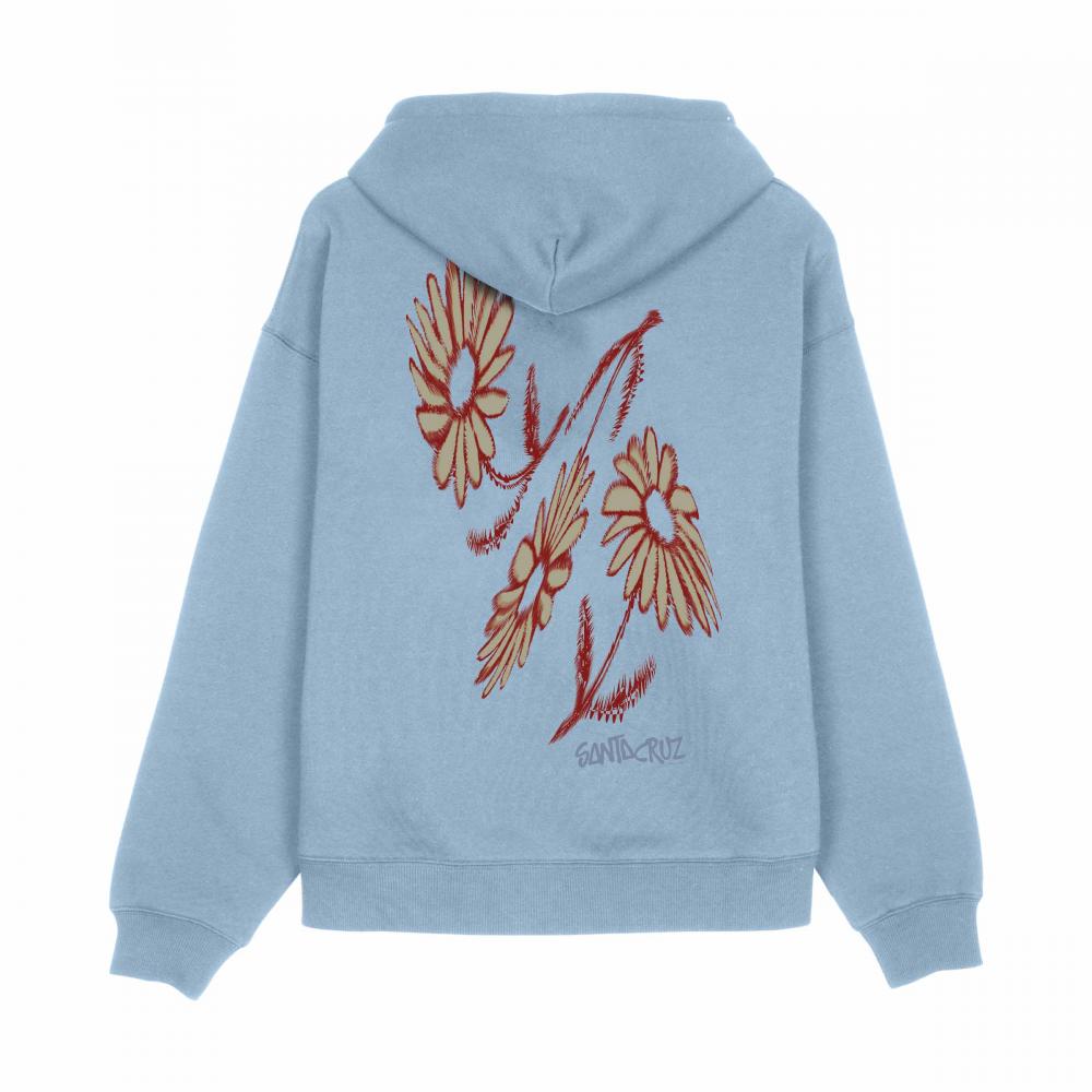 Santa Cruz Womens Hood Dizzy Daisy Zip Hood