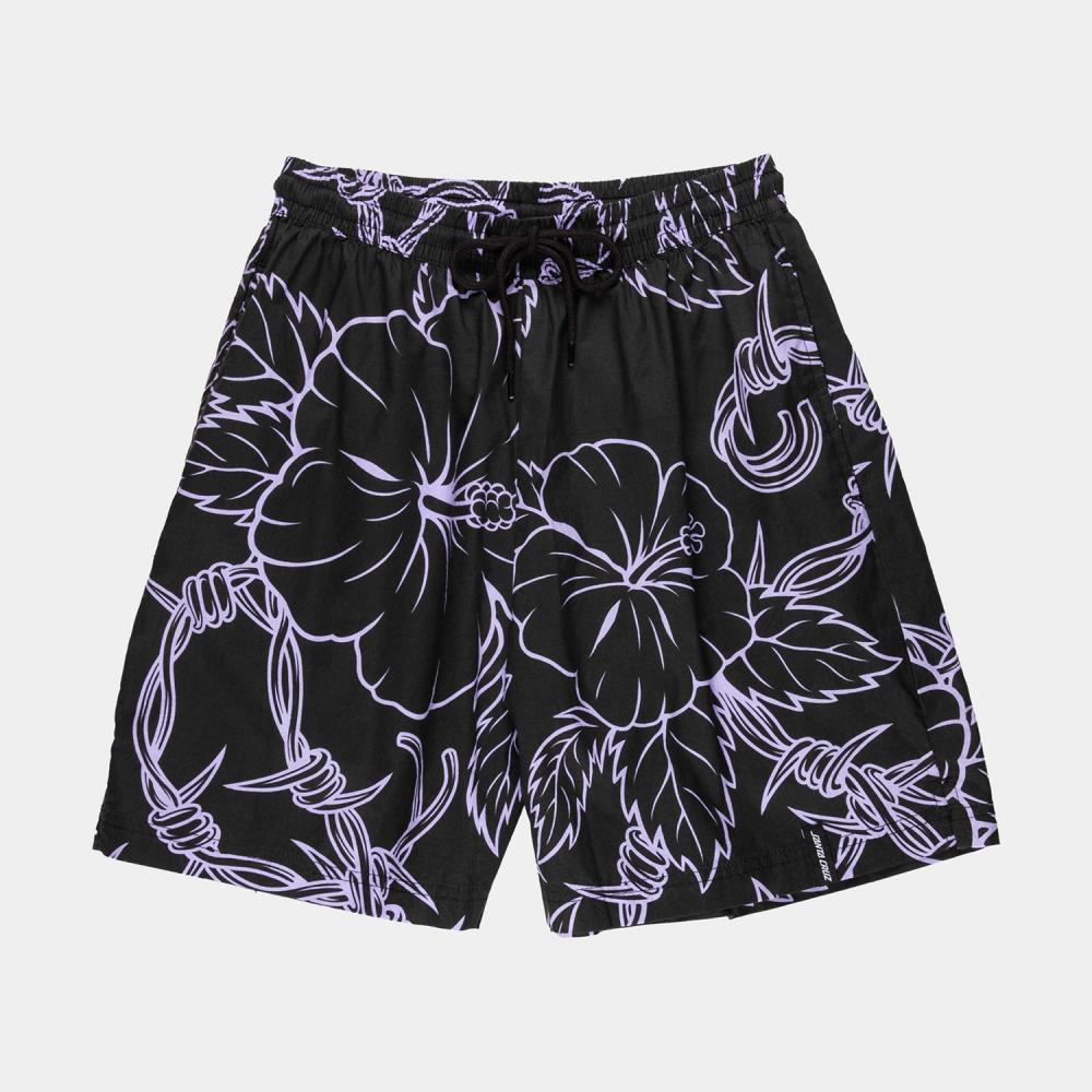 Santa Cruz Womens Shorts Mono Cabana Shorts