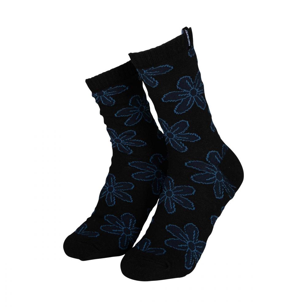 Santa Cruz Womens Socks Flourish Daisy Socks