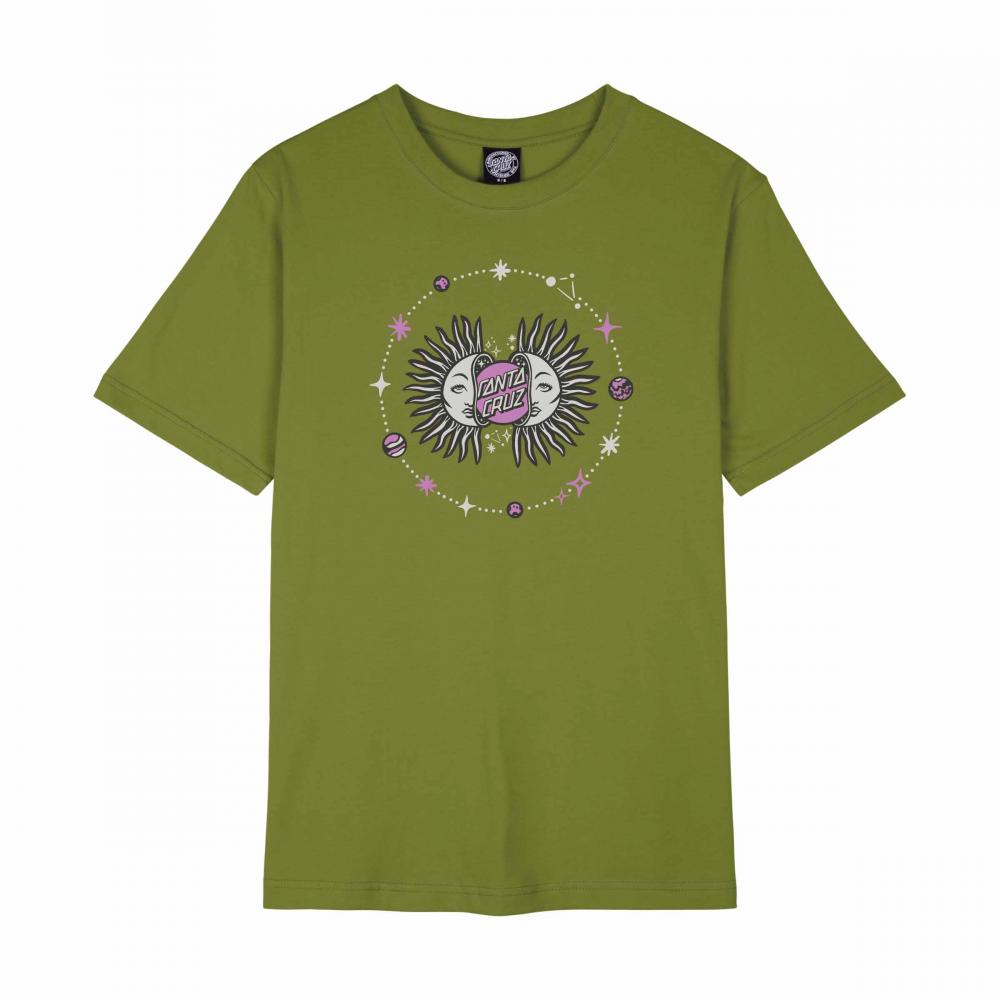 Santa Cruz Womens T-Shirt Split Sun Orbit T-Shirt