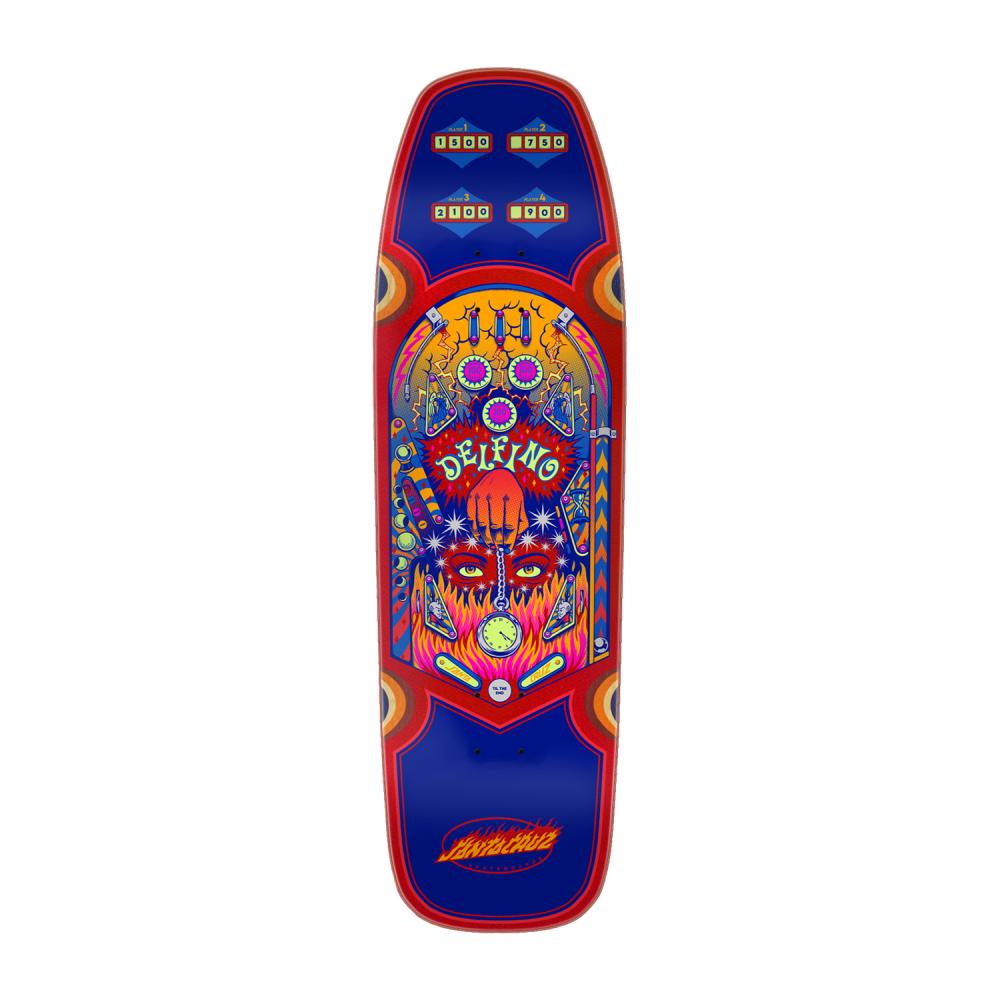 Santa Cruz Shaped Deck Delfino Pinball Pro