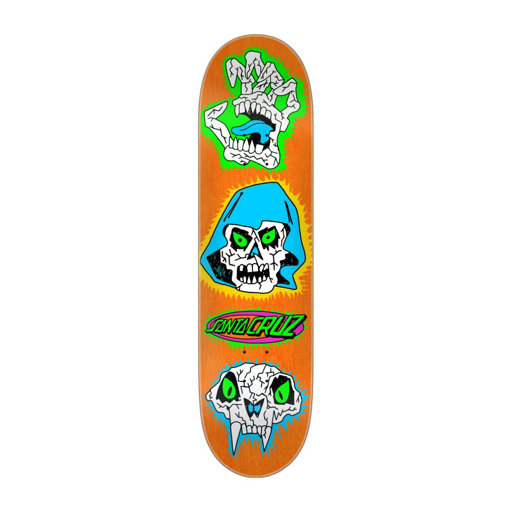 Santa Cruz Team Deck Scribble Head FeelBase