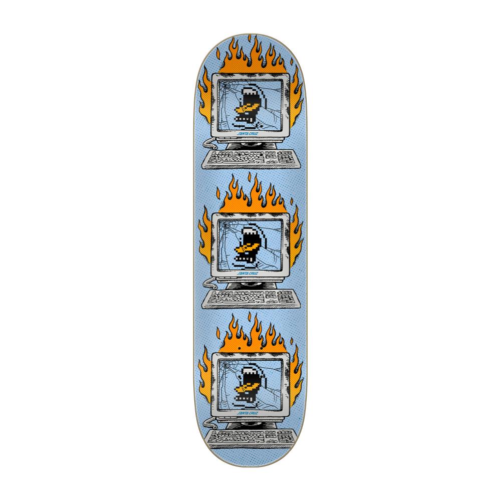 Santa Cruz Birch Deck Self Destruct 7 Ply Birch