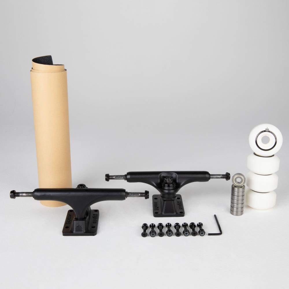 Sushi Truck Undercarriage Set 5.5/8.25 DLX Black with 53mm