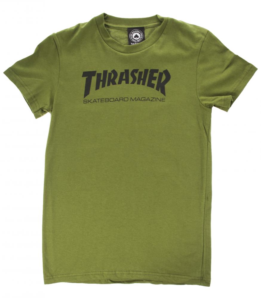 Thrasher Girls T-Shirt Skate Mag Logo
