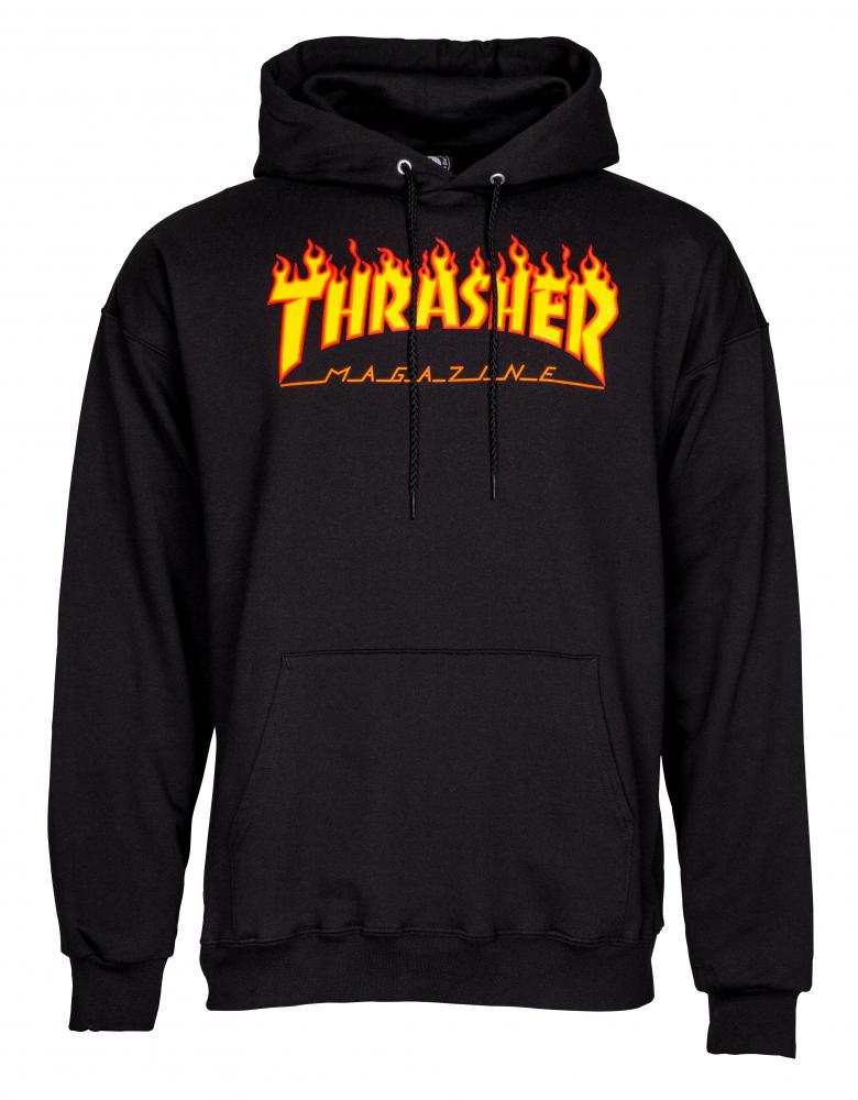 Thrasher Hood Flame Logo