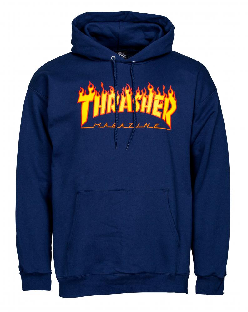 Thrasher Hood Flame Logo