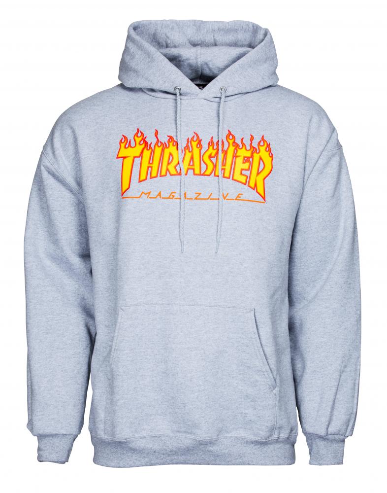 Thrasher Hood Flame Logo