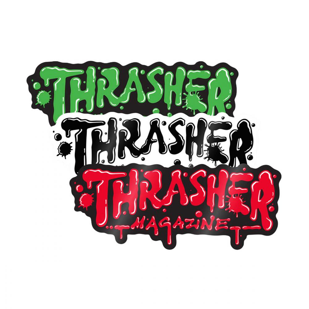 Thrasher Stickers Wet Paint 6 25PK Sticker