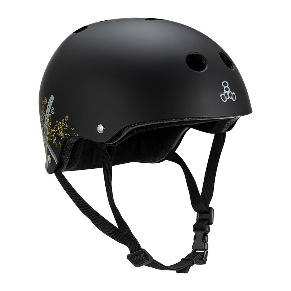 Triple Eight Helmet Certified Sweatsaver Sky Brown